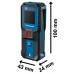 Лазерний далекомір Bosch Professional GLM 25-23 (0601072W00)