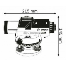 Оптичний нівелір Bosch GOL 26D (0601068000)