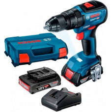 Акумуляторна ударна дриль-шурупокрут Bosch GSB 18V-50 Professional з 2 акб і з/у (06019H5100)