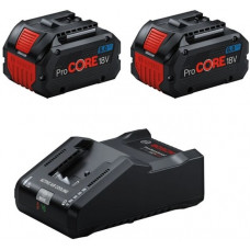Енергокомплект Bosch 2xProCORE 18В, 8 Аг + GAL 18V-160 (1600A02T5P)