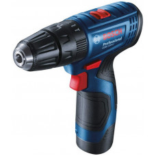 Акумуляторний дриль-шурупокрут Bosch GSR 120-Li з набором біт (06019G8002)