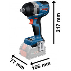 Акумуляторний ударний гайкокрут Bosch GDS 18V-750 C (06019L9000) (без АКБ та ЗП)