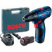 Акумуляторний шуруповерт Bosch GSR 120-LI в валізі (06019G8000)
