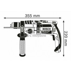 Дриль ударний Bosch GSB 21-2 RCT (060119C700)