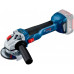 Акумуляторна кутова шліфувальна машина Bosch GWS 18V-10 (06019J4002) без АКБ та ЗП
