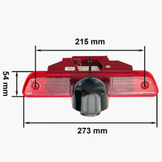 Камера заднього виду Prime-X TR-22 FIAT, Citroen, Peugeot Jumpy II (07-16), Expert II (07-16), Scudo II (270) (07-16)