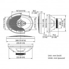 Акустика Kenwood KFC-S6976EX