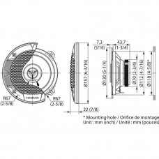 Акустика Kenwood KFC-S1366