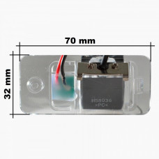 Камера заднього виду Prime-X CA-9536 Audi A3 (8V) (12-20), A4 (B7) (04-08), A6 (C6) (04-11), A8 (D4) (09-17), Q7 (4L) (05-15)