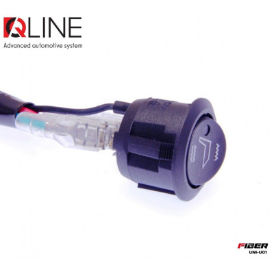 Кнопка підігріва сидінь QLine Fiber UNI-U01