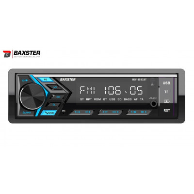 Медіа-ресивер BAXSTER BSF-3531BT Multicolor7/BT Медіа-ресивер BAXSTER BSF-3531BT Multicolor7/BT