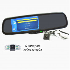 Дзеркало заднього виду із вбудованим Full HD відеореєстраторам Prime-X 050DMD з автозатемненням