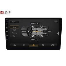 Мультимедійний центр Qline AMR-1046v4 Android 13 10"