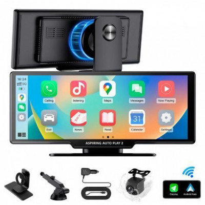 Монітор Aspiring Auto Play 2, Magnet, CarPlay, Android auto