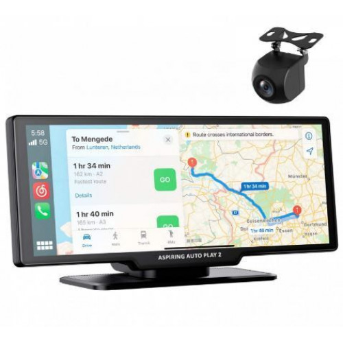 Монітор Aspiring Auto Play 2, Magnet, CarPlay, Android auto