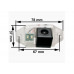 Камера заднього виду Prime-X CA-9575 Toyota LC Prado (J120) (02-09)