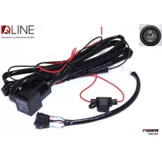 Кнопка підігріва сидінь QLine Fiber UNI-U01