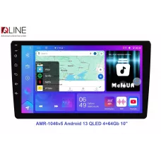 Мультимедійний центр Qline AMR-1046v5 Android 13 QLED 4+64Gb 10"