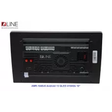 Мультимедійний центр Qline AMR-1046v6 Android 13 QLED 4+64Gb 10"