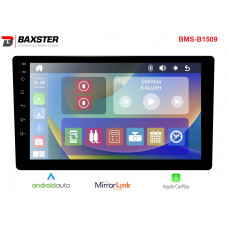 Мультимедійний центр Baxster BMS-B1509 Carply/AndroidAuto 9 -