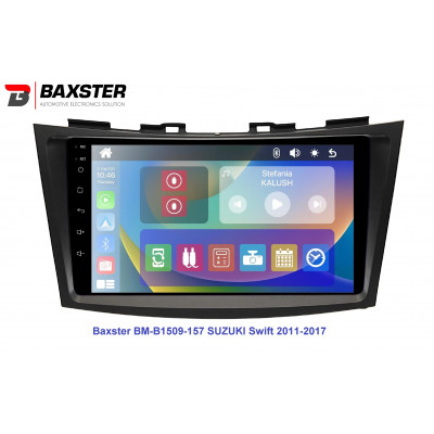 Штатна магнітола Baxster BMS-B1509-157 SUZUKI Swift 2011-2017
