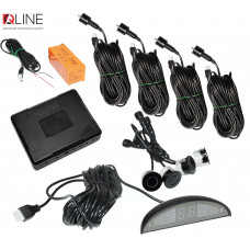 Парктронік Qline ParkSense Smart 4 чорний