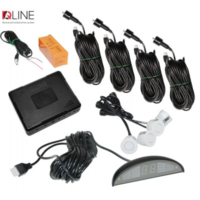 Парктронік Qline ParkSense Smart 4 білий