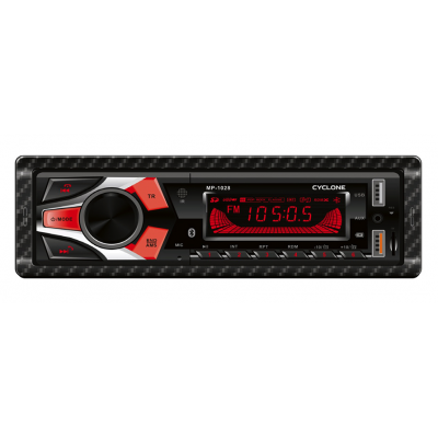Автомагнітола 1Din Cyclone MP-1028 BT Multicolor