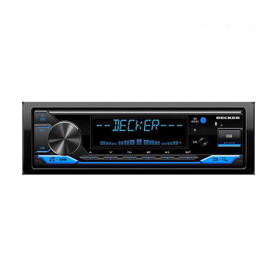Автомагнітола 1Din Decker MDR-124 BT DSP