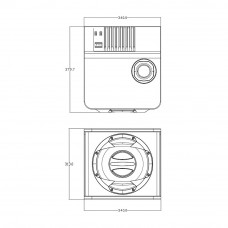 Корпусний активний сабвуфер Decker DSW-250 10”