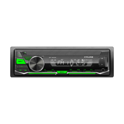 Автомагнітола 1Din Cyclone MP-1086 Bluetooth Multicolor