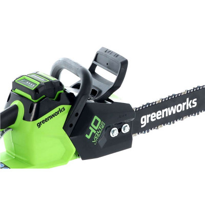 Ланцюгова пила акумуляторна Greenworks GD40CS18