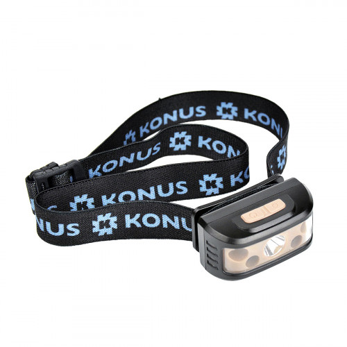 Ліхтар налобний KONUS KONUSFLASH-7 (236 Lm) Sensor USB Rechargeable + Безкоштовна доставка