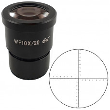 Окуляр SIGETA WF 10x/20 мм (мікрометричний)