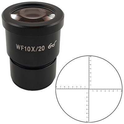 Окуляр SIGETA WF 10x/20 мм (мікрометричний)