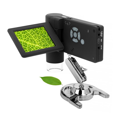Цифровий мікроскоп SIGETA HandView 20x-500x 5.0Mpx 3" LCD