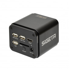 Камера для мікроскопа SIGETA MCAM4K-PRO + екран Displayer HD Touch 13.3" HDMI + Безкоштовна доставка