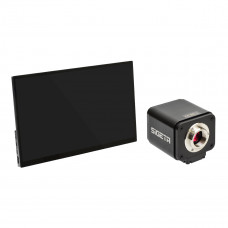 Камера для мікроскопа SIGETA MCAM4K-PRO + екран Displayer HD Touch 13.3" HDMI + Безкоштовна доставка