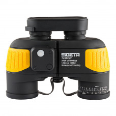 Бінокль SIGETA Admiral 7x50 Yellow floating/compass/reticle морський