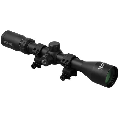 Оптичний приціл KONUS FIGHTER 3-9x40 (з кільцями) + Безкоштовна доставка