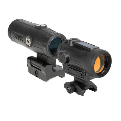 Коліматорний приціл HOLOSUN ARO-EVO-SPR-RD та збільшувач HM3X (Combo Set) + Безкоштовна доставка