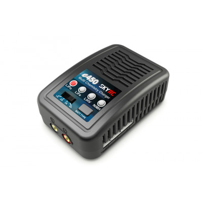 Зарядний пристрій SkyRC e450 4A/50W з/БЖ для Li-Pol/Ni-MH акумуляторів (SK-100122)