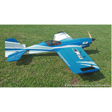 Літак радіокерований Precision Aerobatics XR-61 1550мм KIT (синій)