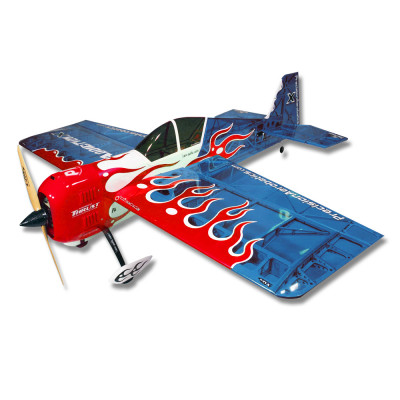 Літак радіокерований Precision Aerobatics Addiction X 1270мм KIT (синій)