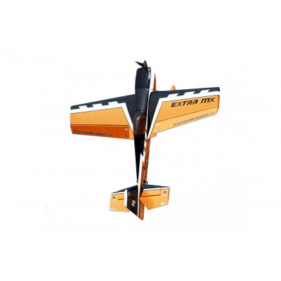 Літак радіокерований Precision Aerobatics Extra MX 1472мм KIT (жовтий)