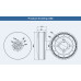 Мотор T-Motor U8 II KV190 6S 1048.8W для мультикоптерів