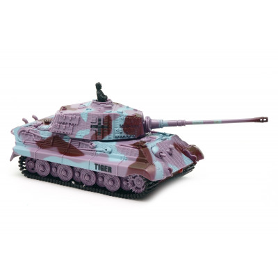 Танк мікро р/к 1:72 King Tiger зі звуком (фіолетовий, 35 МГц)