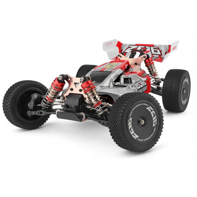 Машинка на радіоуправлінні 1:14 баггі WL Toys 144001 4WD (червоний)