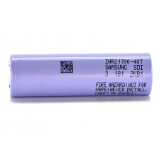 Акумулятор 21700 Samsung SDI INR21700-40T (40T3) Li-Ion 4000 мАг 35А