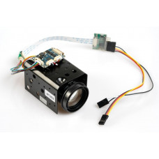 Камера аналогова 163г Foxeer 700TVL CMOS 30x зум з PWM керуванням для дронів Камера аналогова 163г Foxeer 700TVL CMOS 30x зум з PWM керуванням для дронів